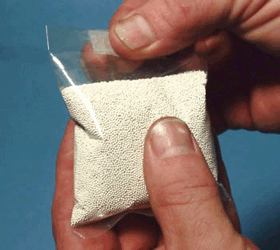 Pressing the double sided tape together before installation